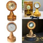 Lampe de Table en Bois au Design Élégant – Image 2