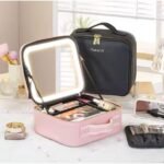 Trousse de Maquillage avec Miroir LED
