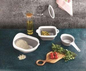 Set de 4 passoires en silicone