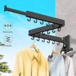 Support de séchage linges pliable en acier inoxydable – Image 2