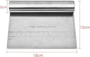 Grattoir à pâte multifonction en acier inoxydable – Image 3