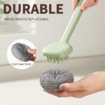 Brosse en maille avec longue manche – Image 4
