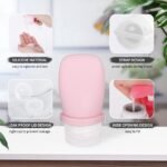 Mini flacon en silicone pour bain douche, shampoo et autres 30ml – Image 3