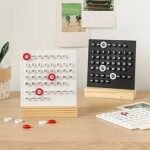 Calendrier en bois pour décoration bureau et autres