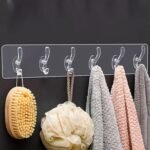 6 crochets transparents multifonctionnels
