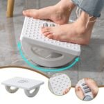 repose-pieds portatif ergonomique avec fonction massage pour favoriser la circulation sanguine