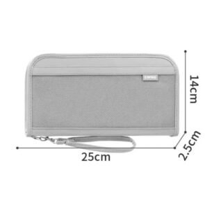 Organisateur portefeuilles, passeport, argents et autres parfaite pour voyage – Image 4