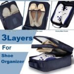 Sac de rangement chaussures 31x23x14 en Noir – Image 4