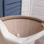 Panier à linge ronde en bambou – Image 4