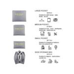 Set de 8 organisateurs de valise haute qualité – Image 8