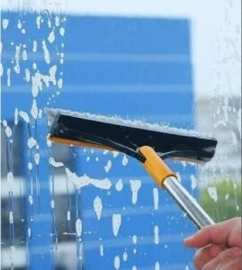 Brosse 2 en 1 avec raclette multifonctions – Image 2