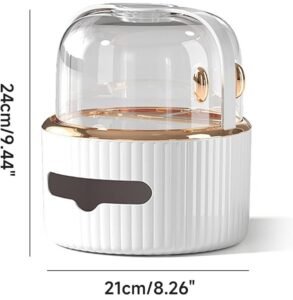 Boîte de rangement multifonctions pour maquillage, klenex et autres – Image 3