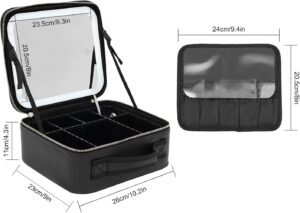 Boite de rangement maquillage avec lampe Led d'éclairage – Image 4