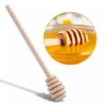 Set de 2 Cuillères à miel en Bois, Sain et durable – Image 5
