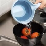 Louche à eau pliable en blanc – Image 9