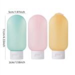 Set de 3 flacons 100ml pour lotions, shampoo... – Image 4