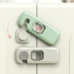 Sécurité renforcée pour enfants – Verrou de sécurité 360° adhésif pour tiroirs, armoires et électroménagers