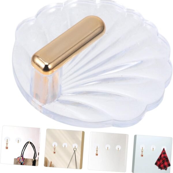 lot de 4 crochets murals adhésifs multifonctions