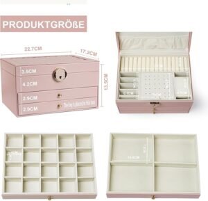 Boîte à Bijoux Luxe Élégante & Sécurisée – Image 3