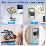 Support téléphone voiture magnétique 360° – Image 4