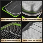 Passoire Extensible Inox – Égouttoir de Légumes & Fruits avec Poignées Antidérapantes – Image 4