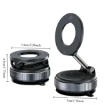Support téléphone voiture magnétique 360° – Image 3