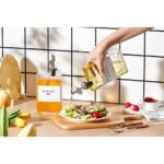 Set de 2 distributeurs huile et vinaigre en verre – Image 2