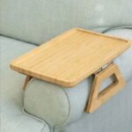 plateau canapé en bois pliable – Image 2