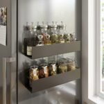 Set de 2 étagères de rangement Magnétiques en Métal