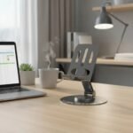 Support métallique rotatif pour téléphone, tablette et autres... – Image 3