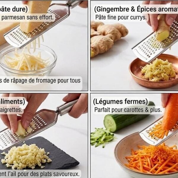 Râpe de Cuisine Multifonctions 