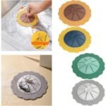 Bouchon et Filtre évier en silicone avec ventouse de fixation – Image 2