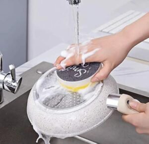 Set de 4 Éponges à Vaisselle Design "Smile" – Image 5