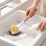 Brosse de Cuisine avec manche en Bambou – Image 2